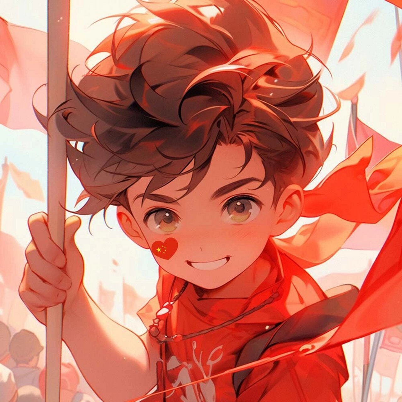 9899一生所幸,生于华夏 | 男生头像 如果信念有颜色,那一定是中国