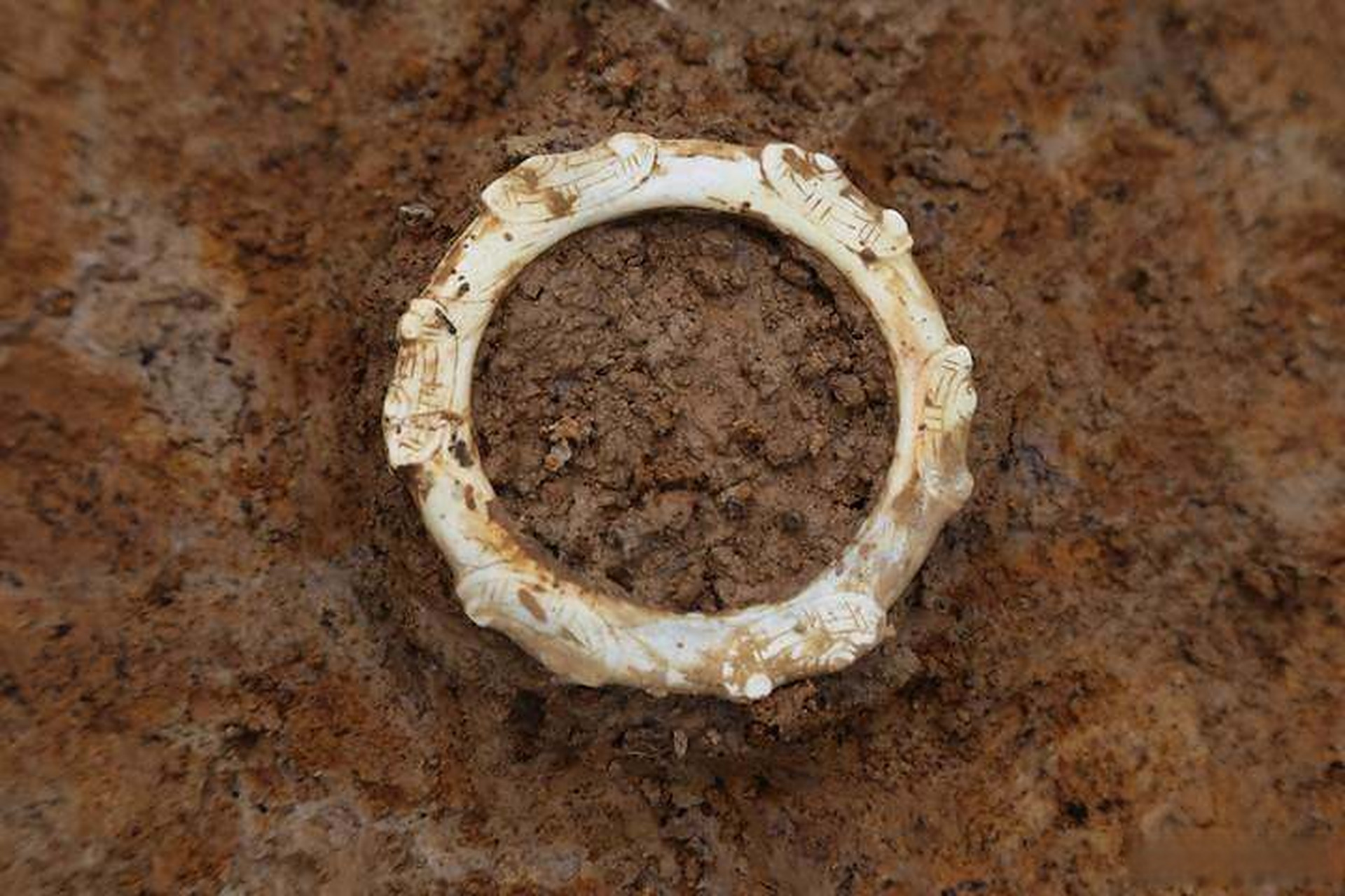 古玉# 龙首纹玉镯,来自良渚文化一支神秘的部落!