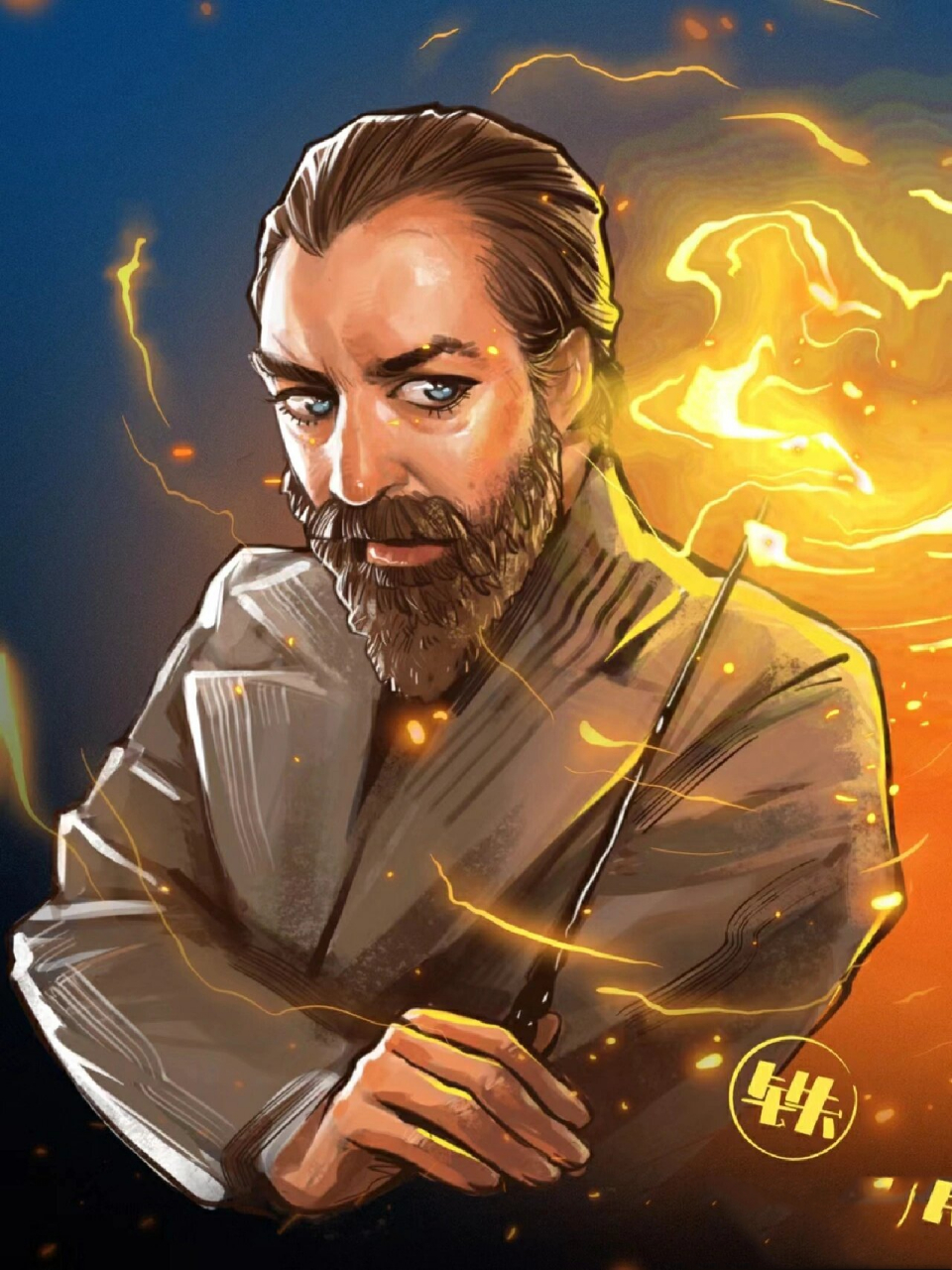 哈利波特头像第八十六弹 神奇动物系列 海报画的好还原啊!