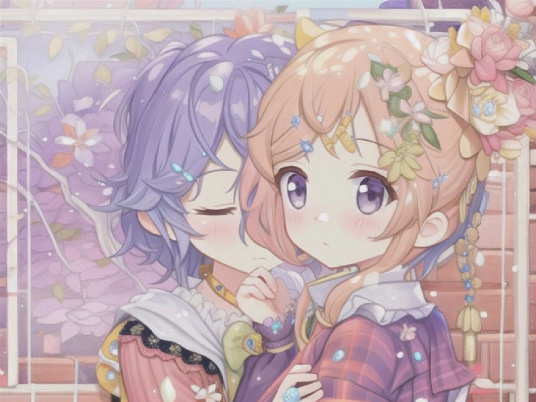 库库鲁,你? 库库鲁亲了安安