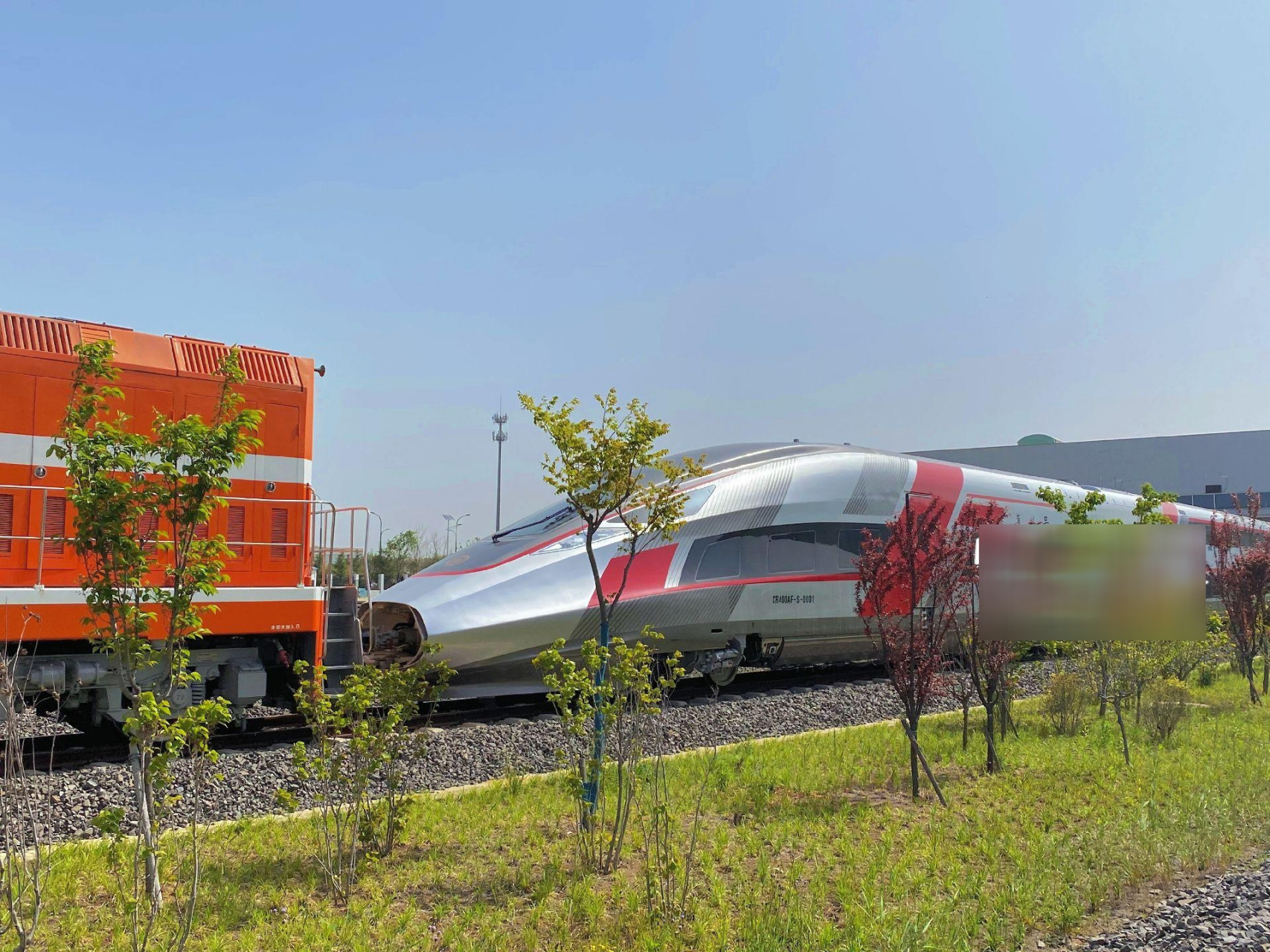 cr400af-s.四方制造cr400af-s-0001双层型复兴号动车组列车