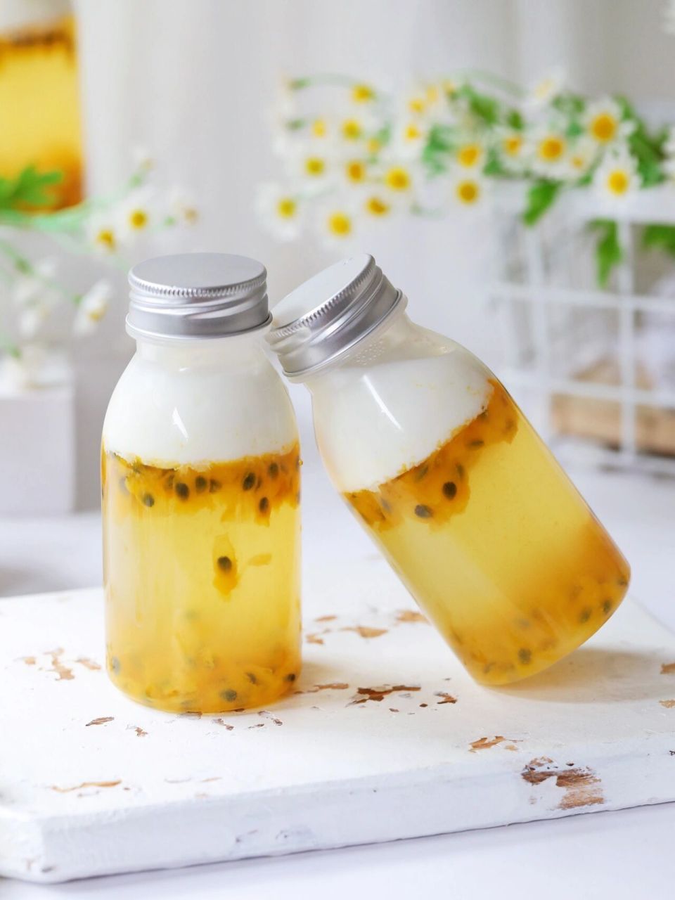 酸甜爽口❗️❗️百香果冻撞奶❗️❗ 1