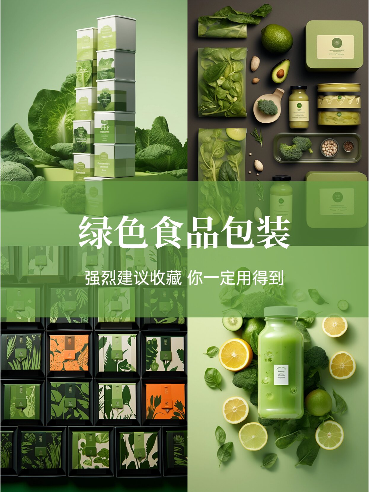 🌱👍 推荐几个绿色包装设计,让你买到绿色食品的同时,也能保护
