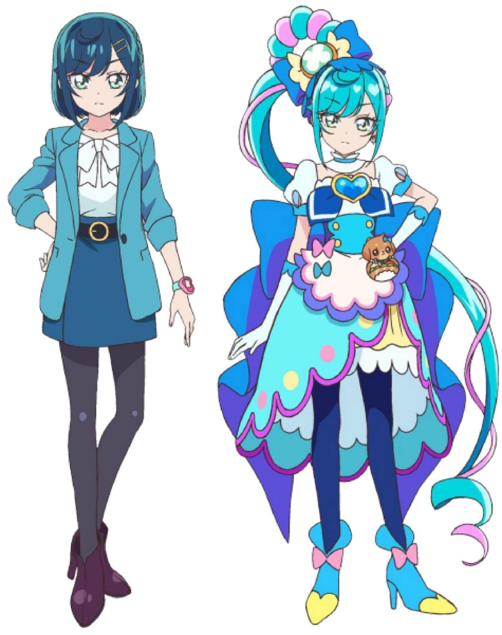 光之美少女派对人物介绍 和实由依(和実 ゆい)/珍贵天使(cure