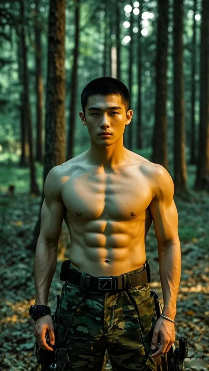 军人的腹肌,了解一下