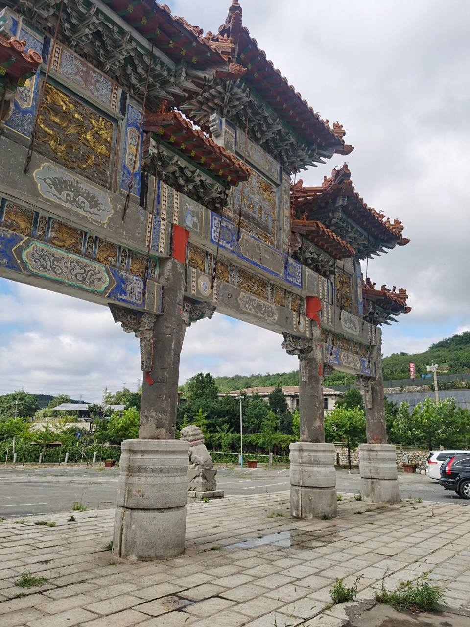 大连响水寺|上班和上进中我选择上香 导航金州大黑山响水寺就可以 不