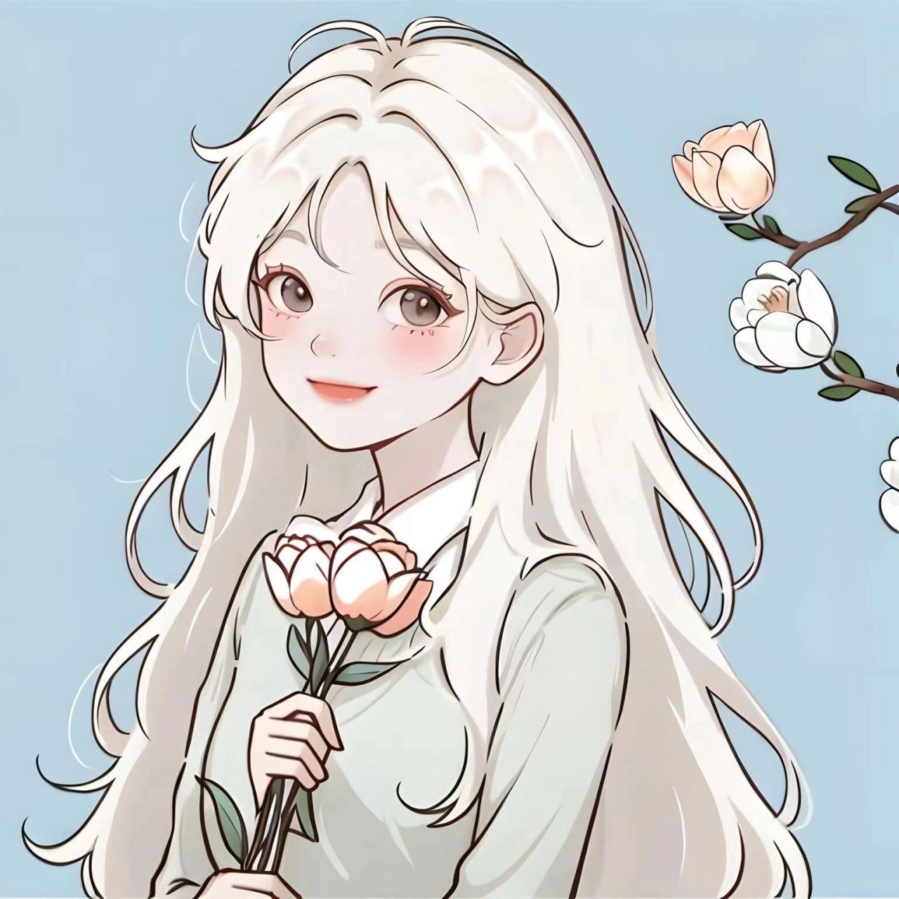 闺蜜头像‖极简风