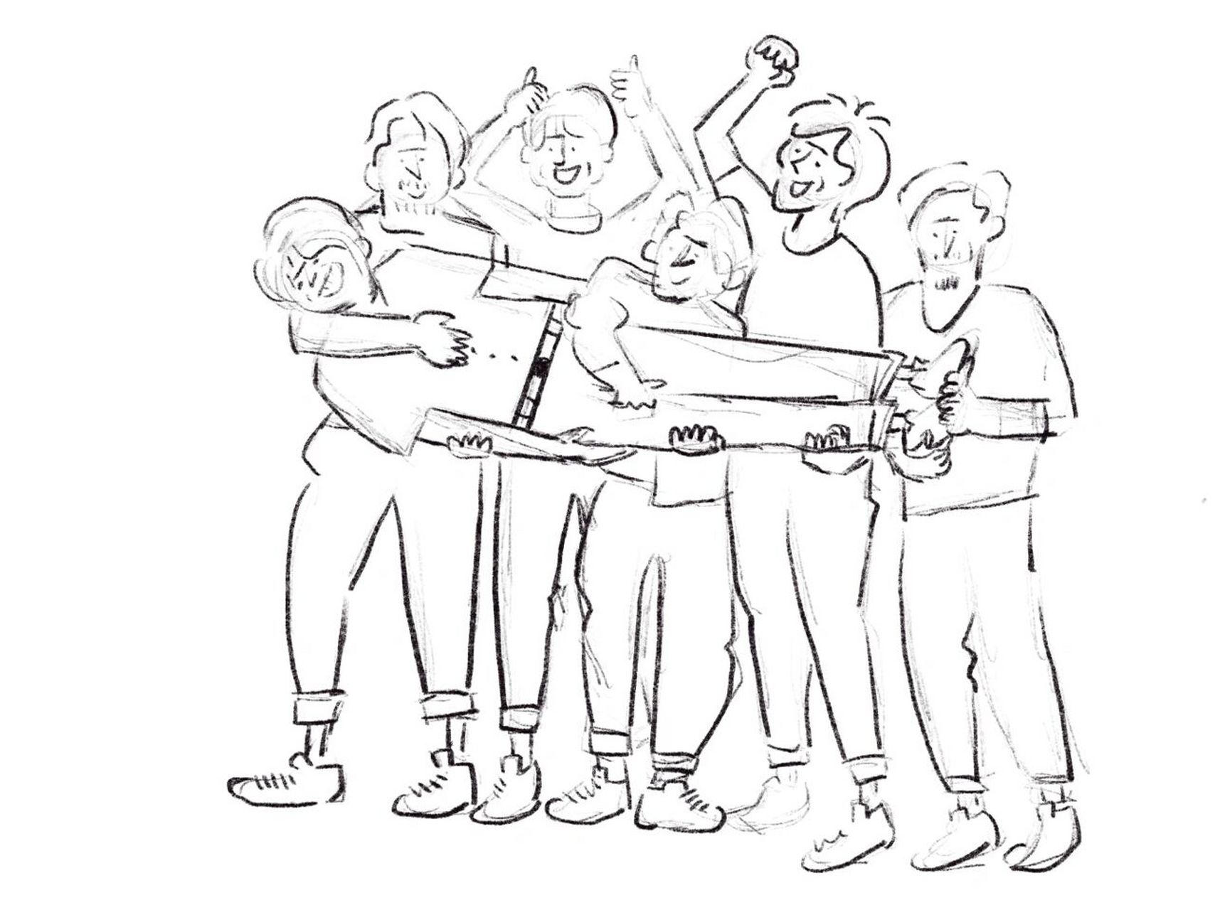 一直没有勇气临摹大点的场景 怕比例构图把握不好 今天试着临摹了一