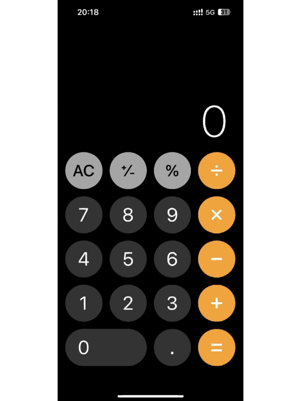 原来苹果手机计算器开根号是这样用的 头一次用苹果手机,刚刚想算点