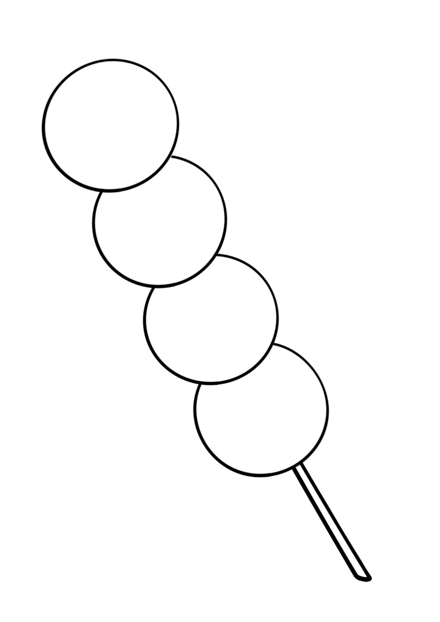 简笔画教程分享 冰糖葫芦