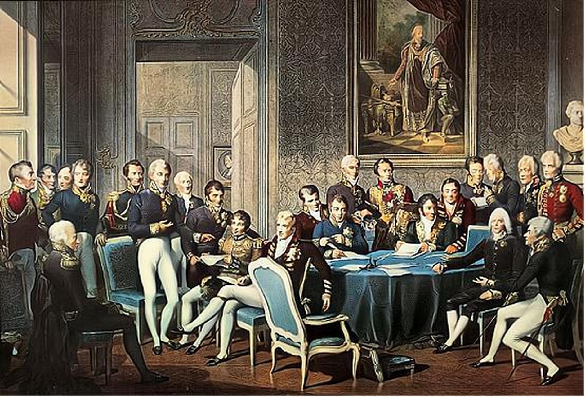 1815年6月9日,维也纳会议结束,这次会议确立了维持欧洲近一个世纪的