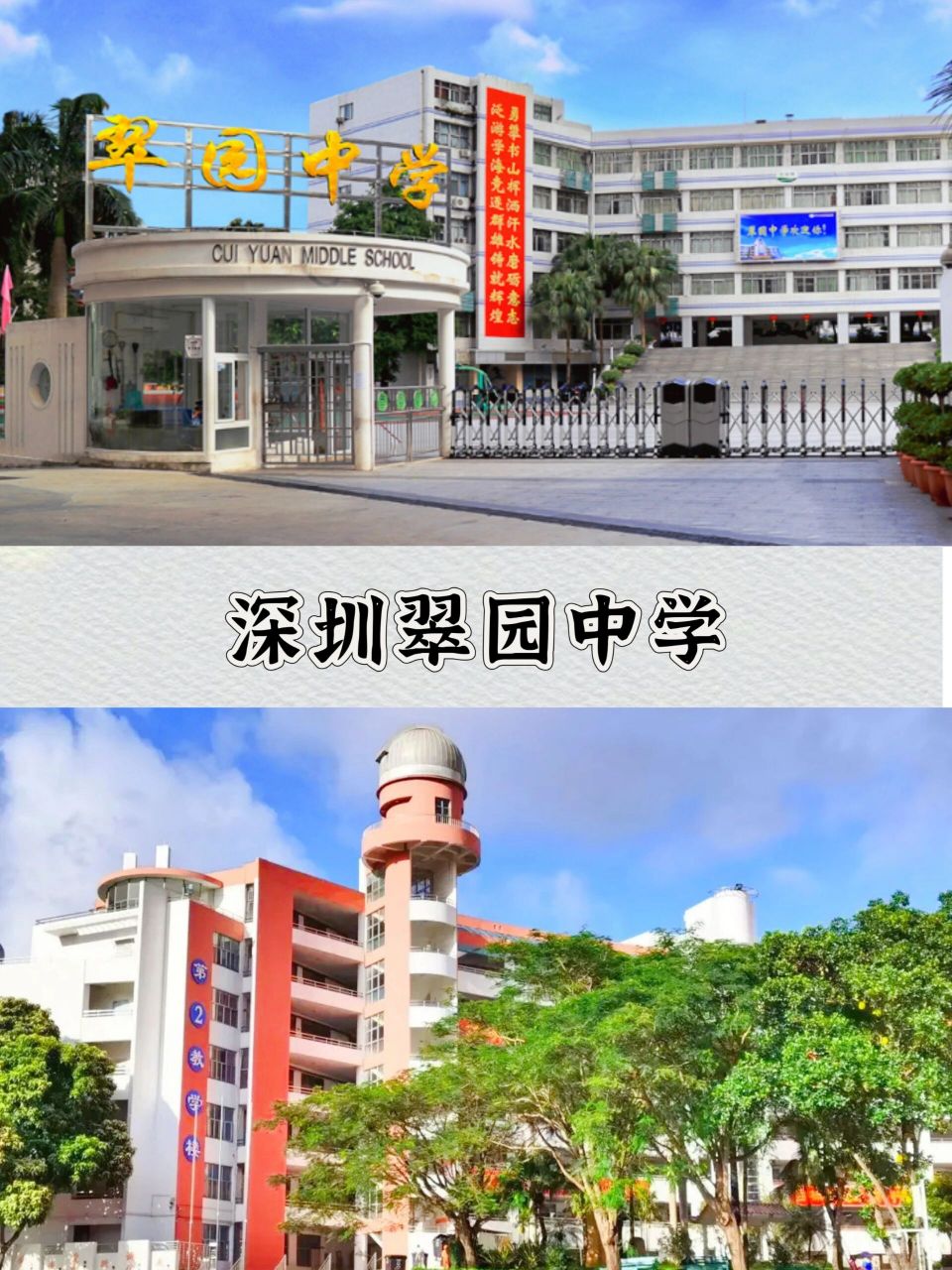 深圳市翠园中学(广东省一级学校 翠园中学创建于1964年,原名"深圳市