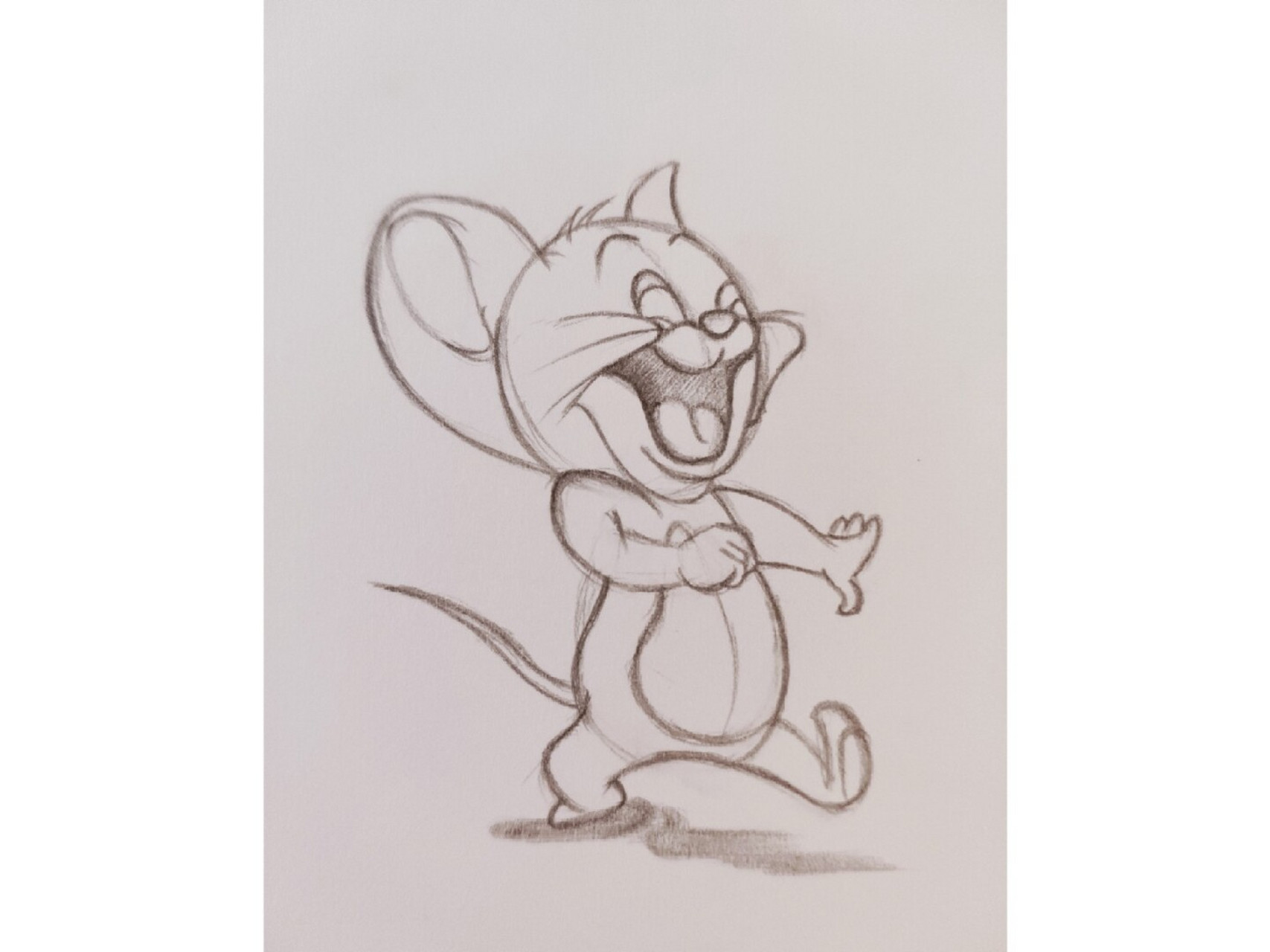 jerry老鼠手绘图片