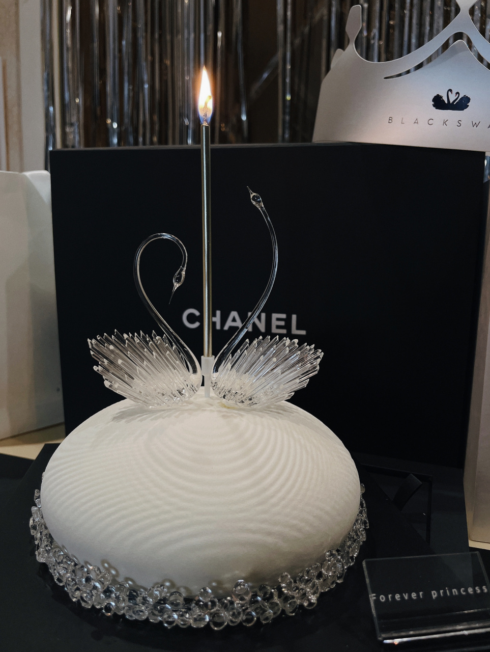 06黑天鹅蛋糕—冰雪之梦 升级后的黑天鹅蛋糕真的好美 !