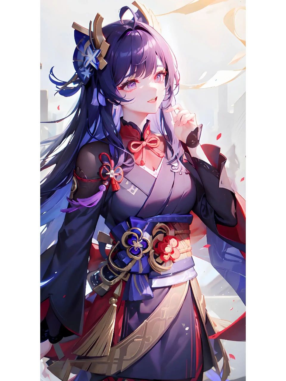 原神稻妻—雷电将军   『最殊胜威怖的雷霆化身』『御建鸣神主尊