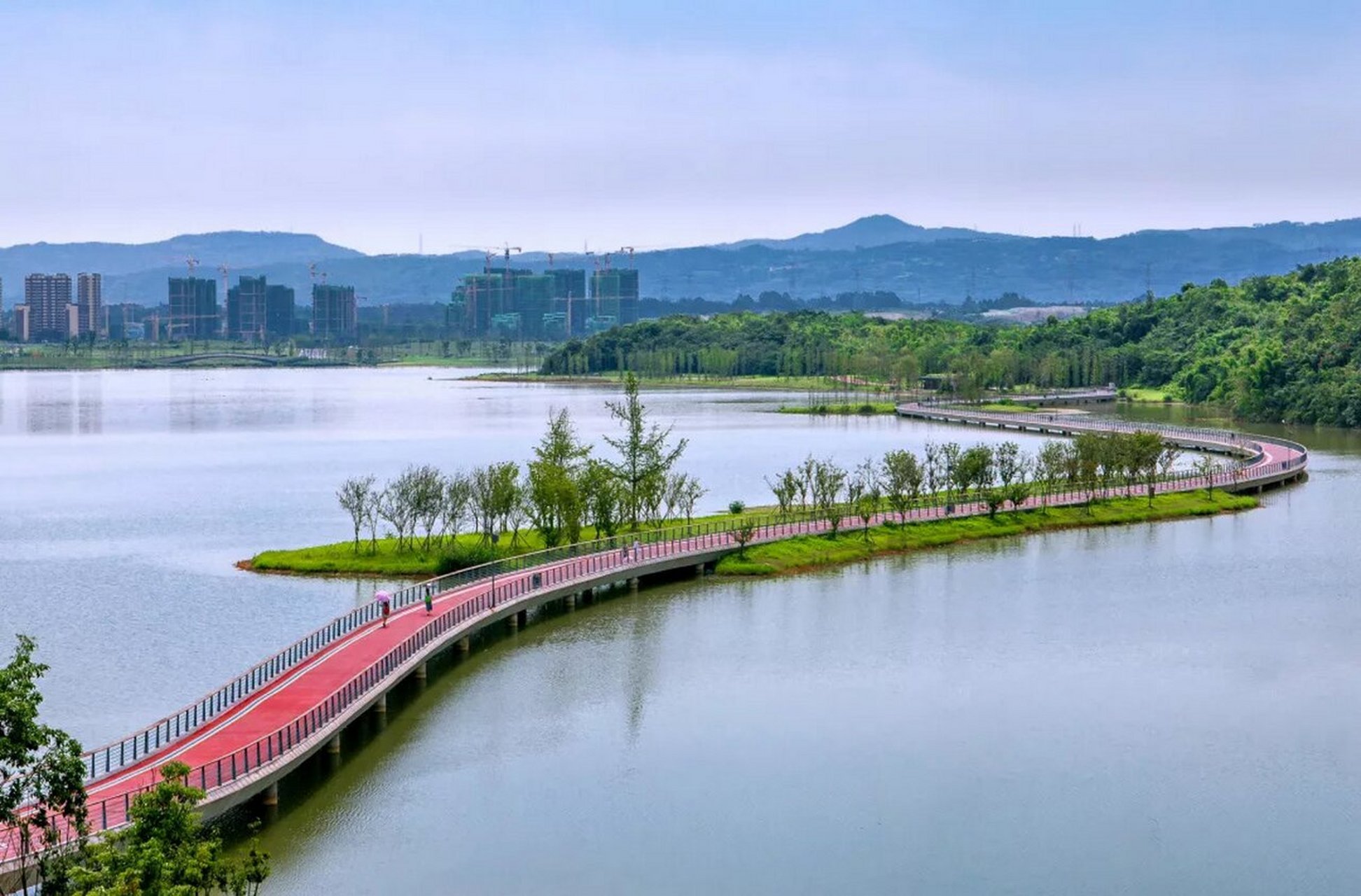 67一,青龙湖湿地公园,又名十陵青龙湖湿地公园.