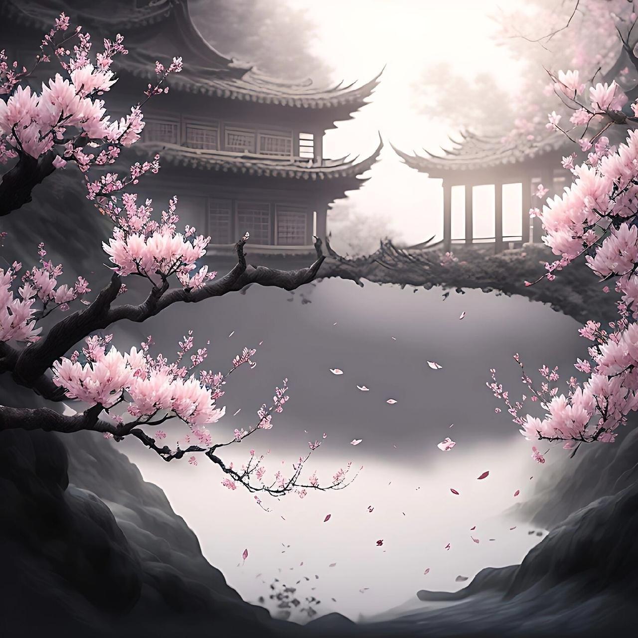 一花一世界国风古韵 图文伙伴计划 古风 原创 唯美古风壁纸