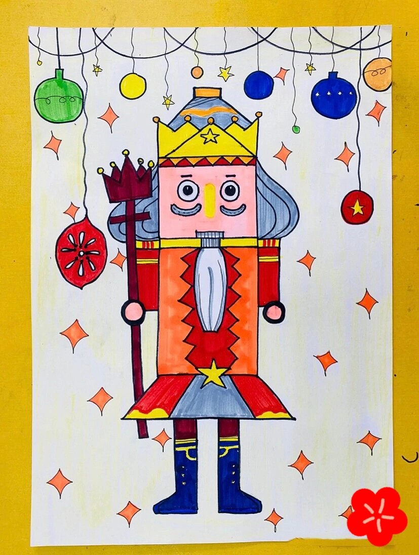 第三十二课:儿童画~国王