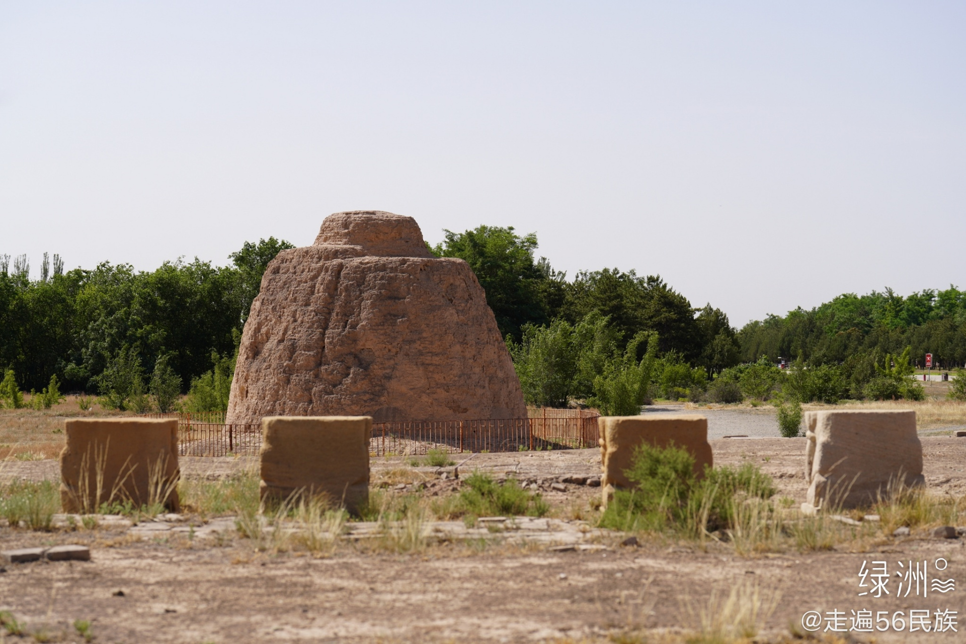 西夏王陵,东方金字塔 #奔跑吧遇见美好# #奔跑吧城市环游记# #城市巡