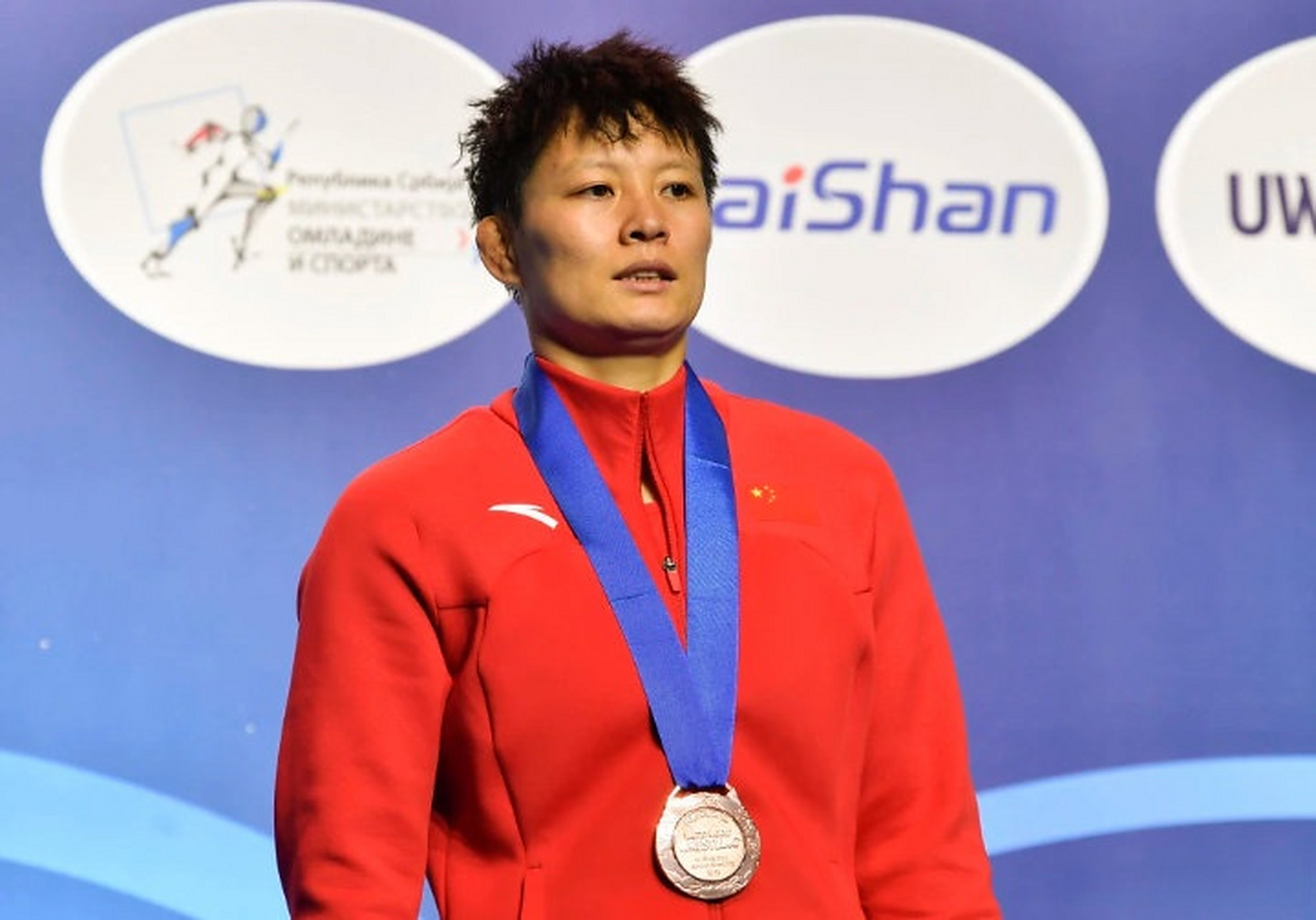 女子自由式摔跤55公斤级:谢梦宇绝地反击,逆转2019年世锦赛金牌得主