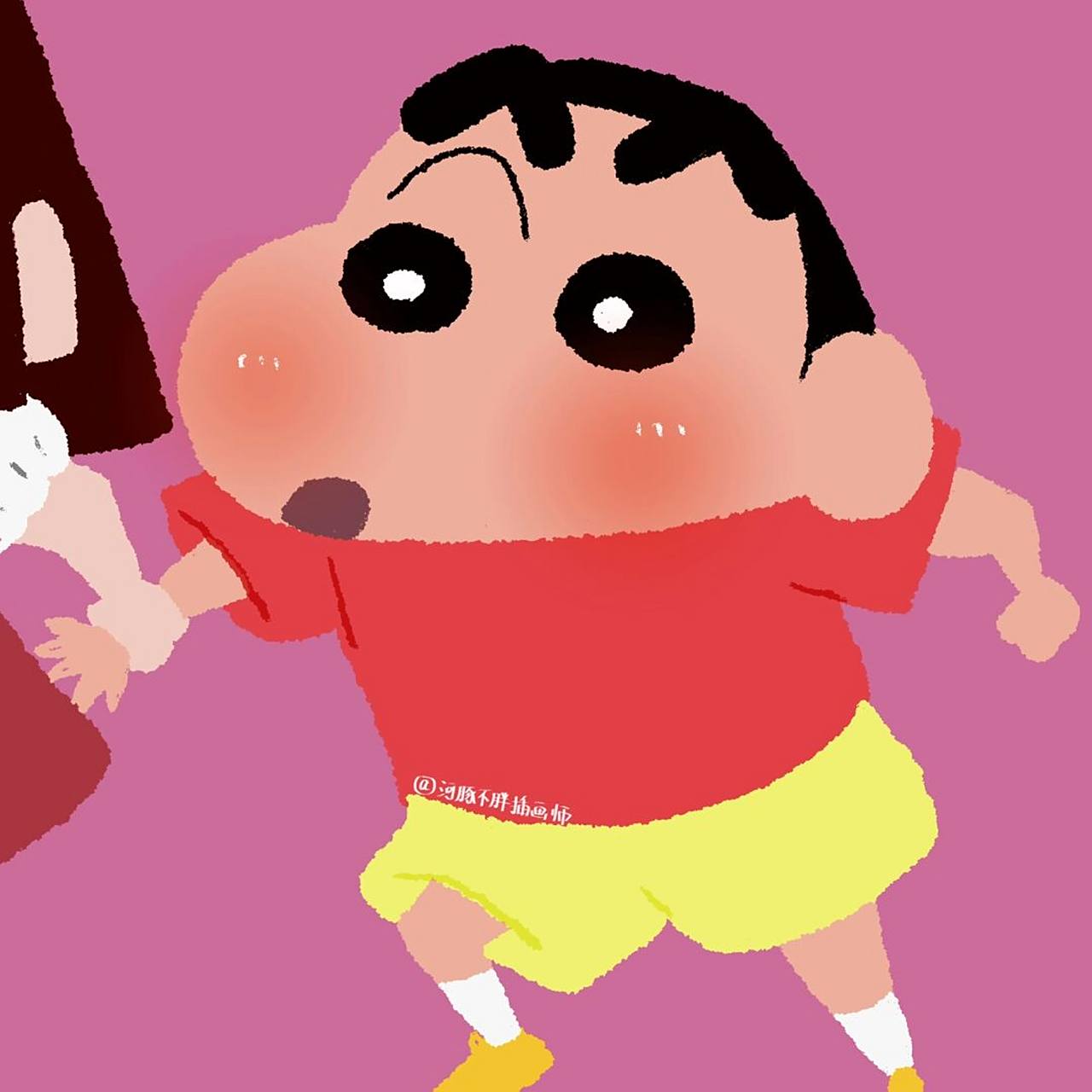 小新和小爱情侣头像2对 小新和小爱的情头来拉[打call]#情侣头像