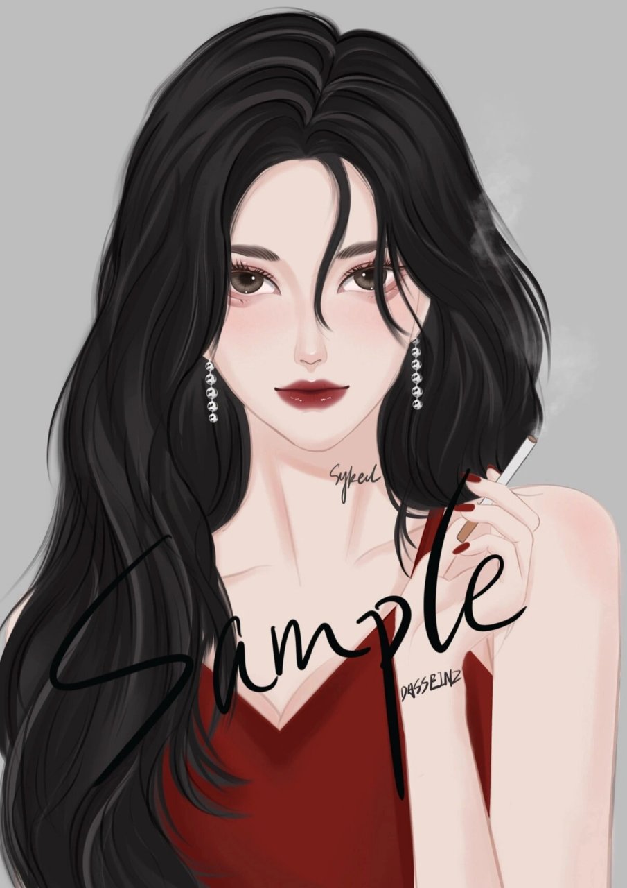 procreate 手绘 | 倪迦 出稿啦～ 附过程 客单9215拿 我真的爱死