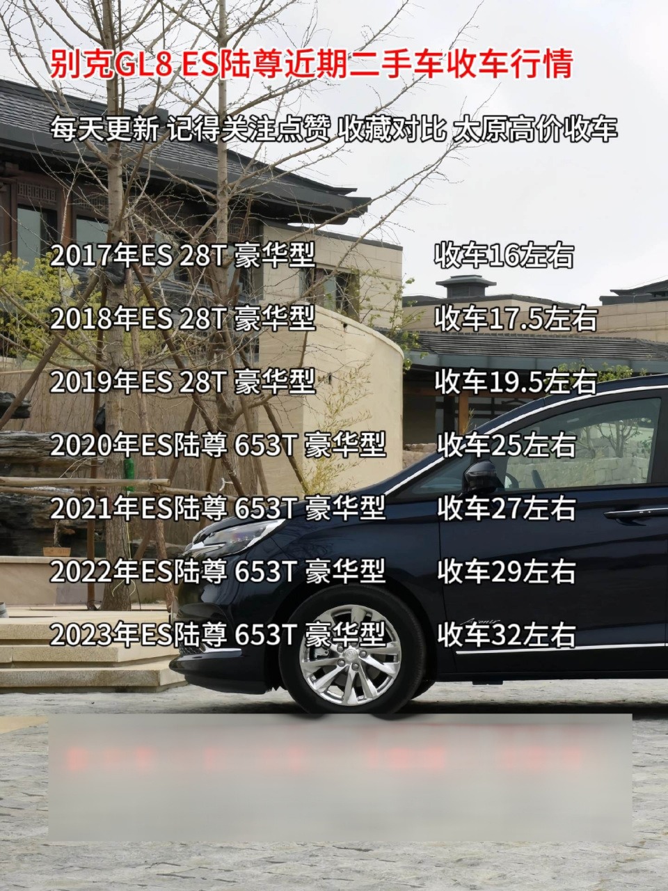 二手gl8es报价(二手gl8价格及图片)