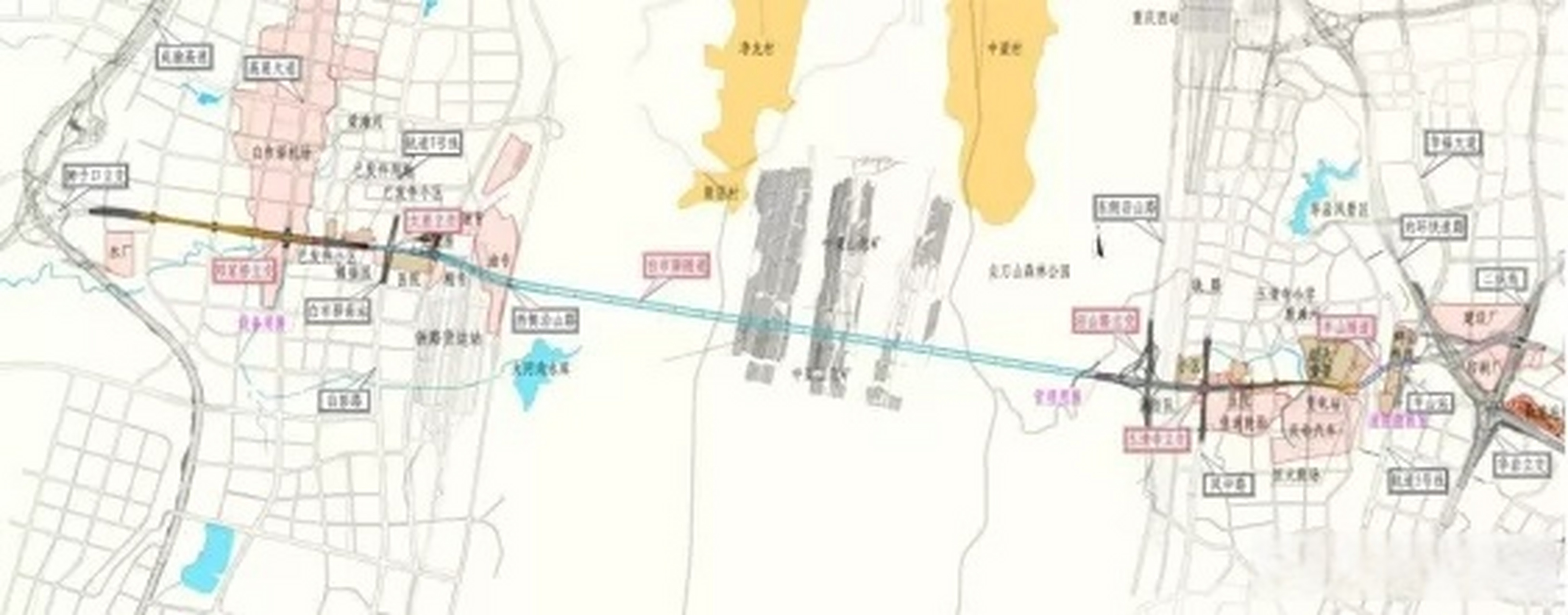 科学城交通路网再添助力白市驿隧道一期工程施工图已完成设计,预计年