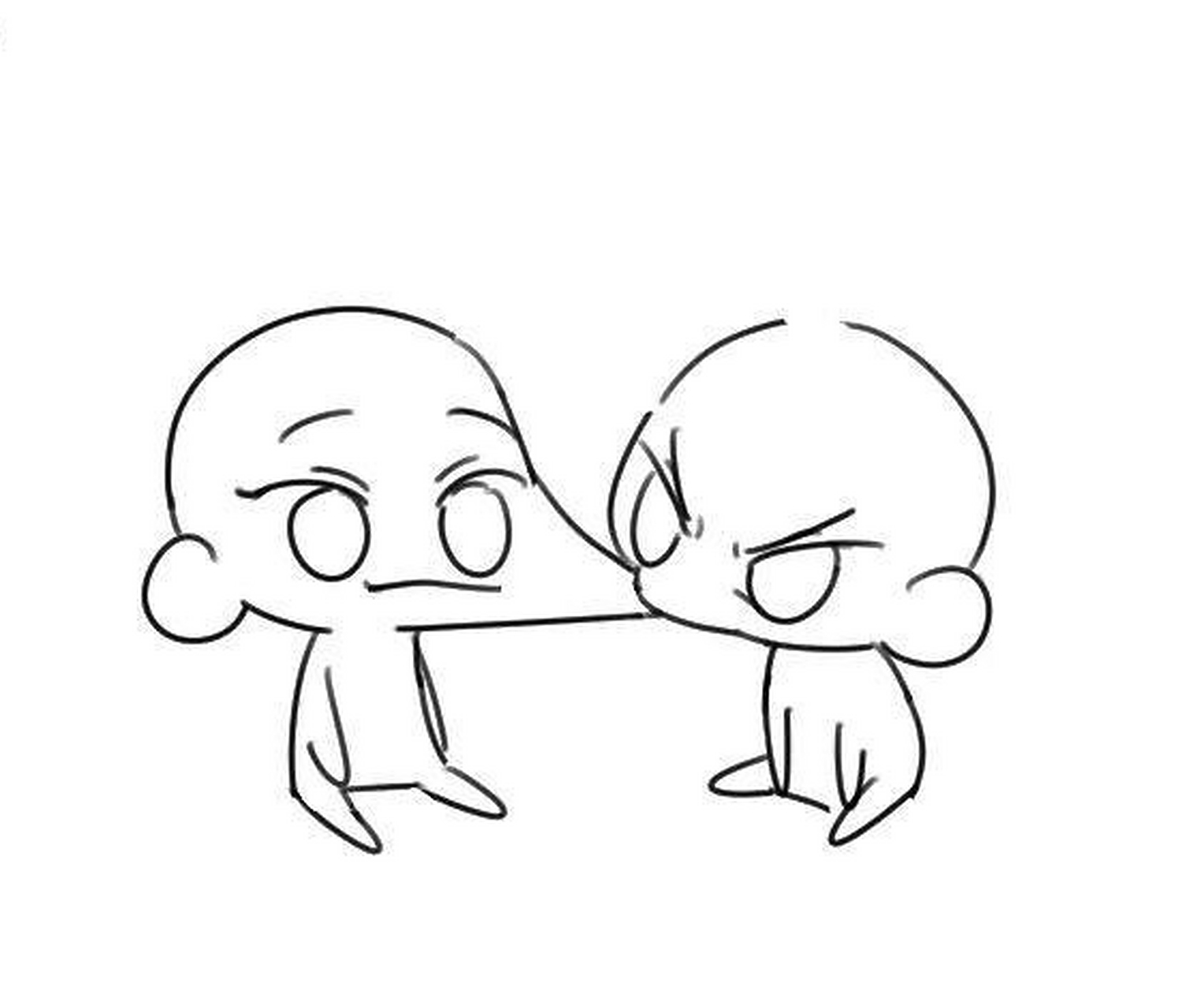 qq人双人动作模板