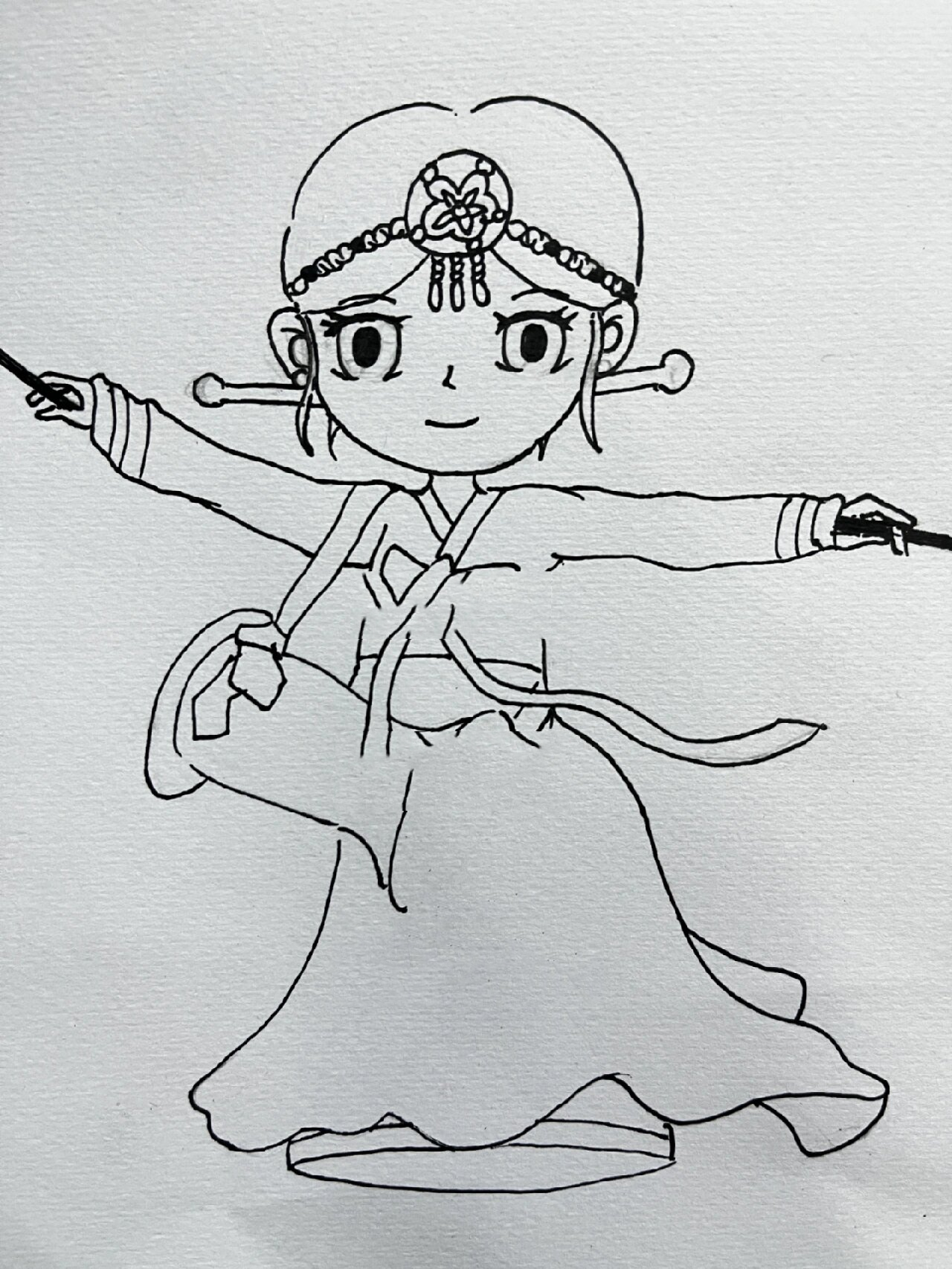 五十六个民族系列漫画—朝鲜族