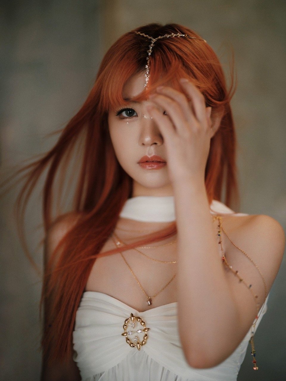 赖美云橘发小鹿女写真大片