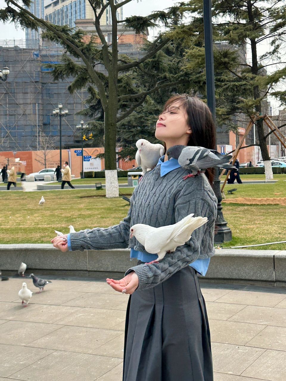 《解封后的大连大学生》 不封校的日子实在是太美好了 庆幸自己能够
