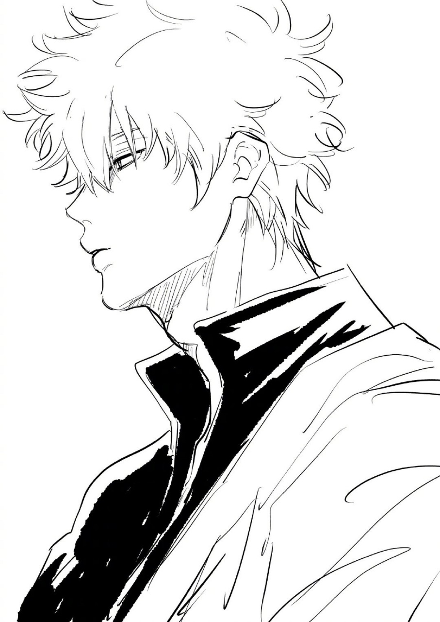 坂田银时,永不过时(10图) 拥有武士魂的男人