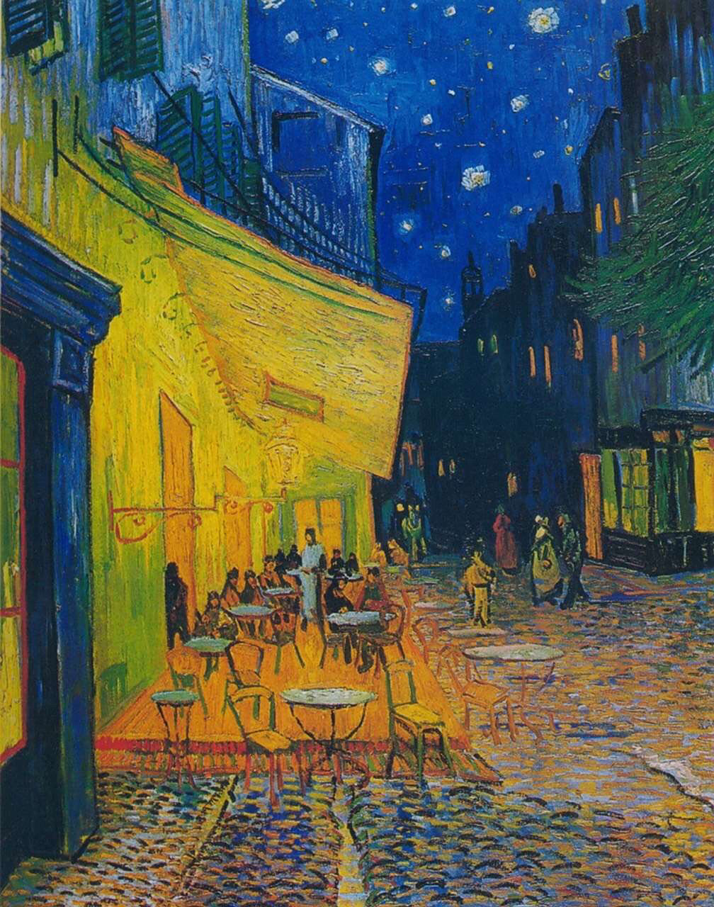 2015|梵高《夜间咖啡馆-外景》原址及赏析 ☕️在费洛姆广场上看