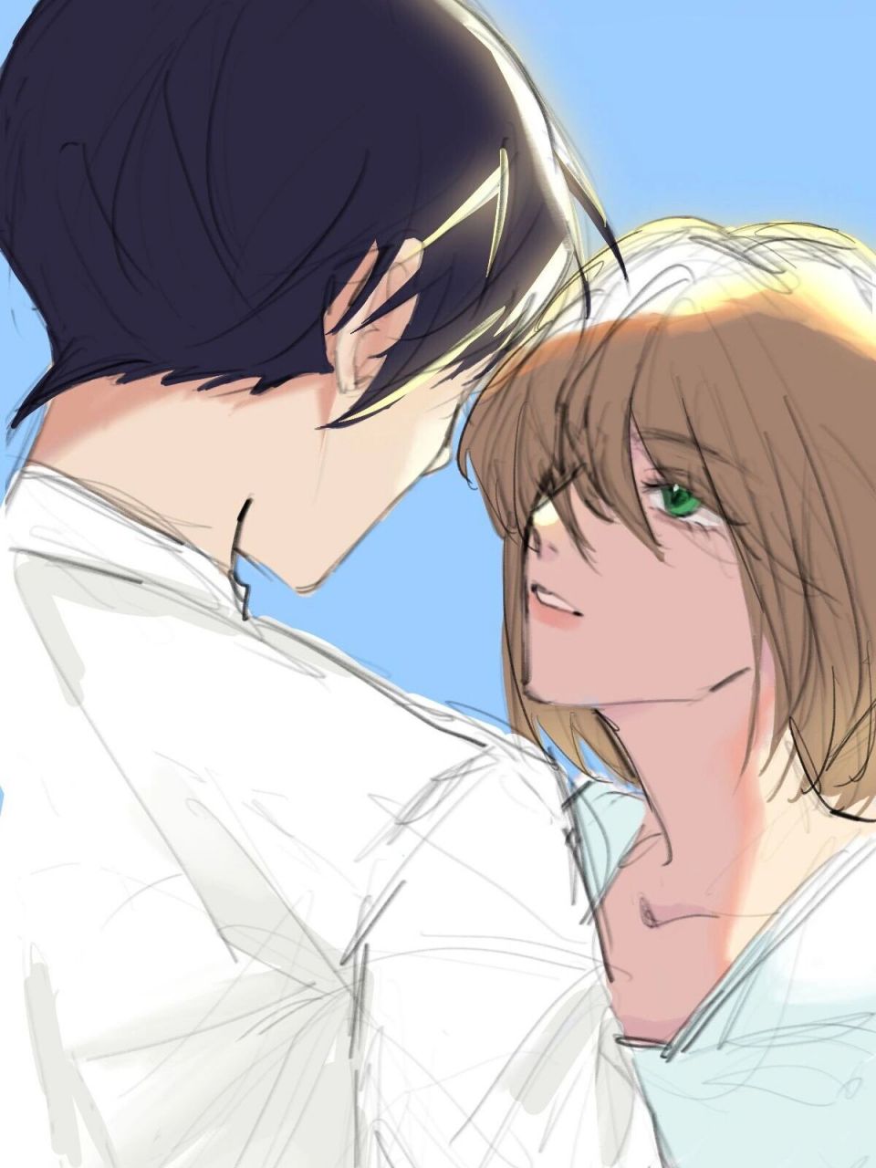 新志绝配 工藤新一就是照耀在宫野志保身上的光. 作者:暮色将晚.