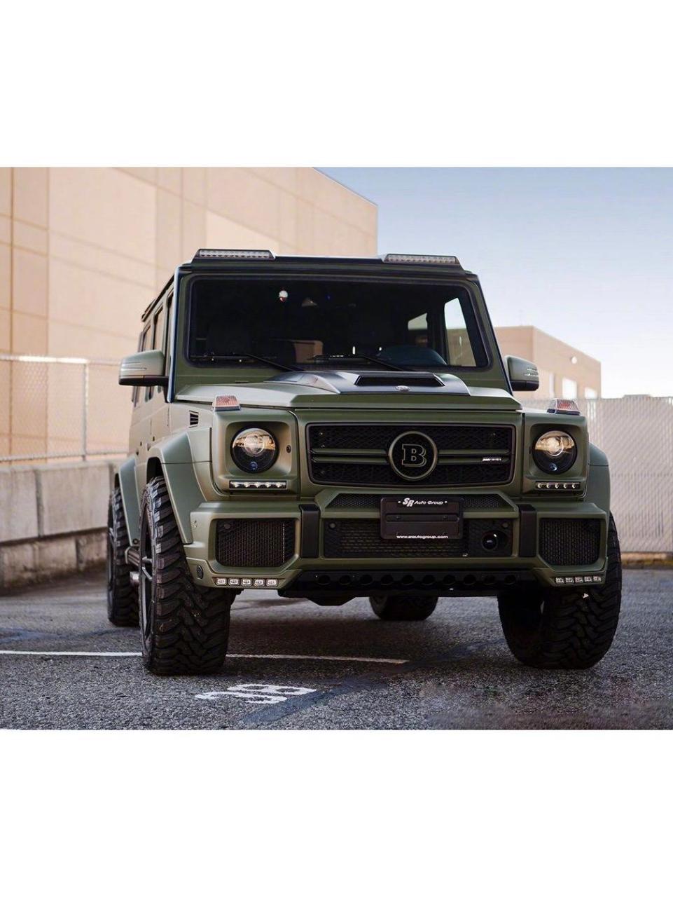 巴博斯g65:豪华越野猛兽.奔驰g65 amg被誉为男人的dream car.