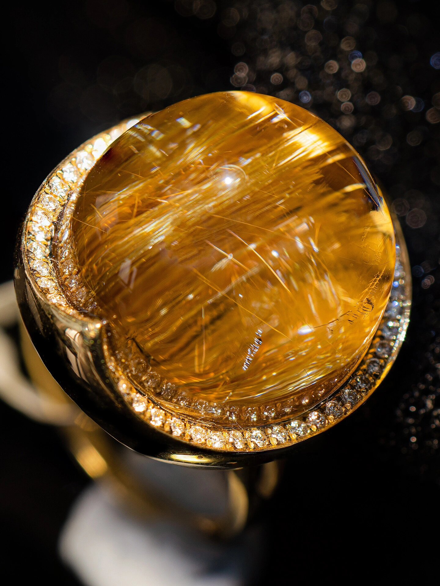 水晶|钛晶(金红石)