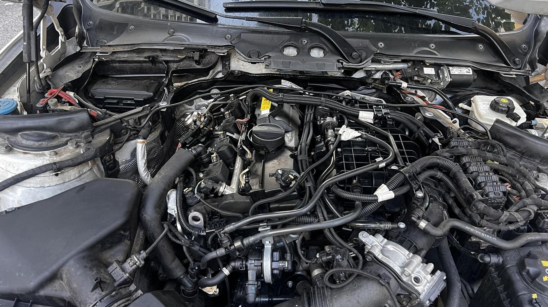 宝马3系b48喷嘴损坏故障.宝马b48发动机