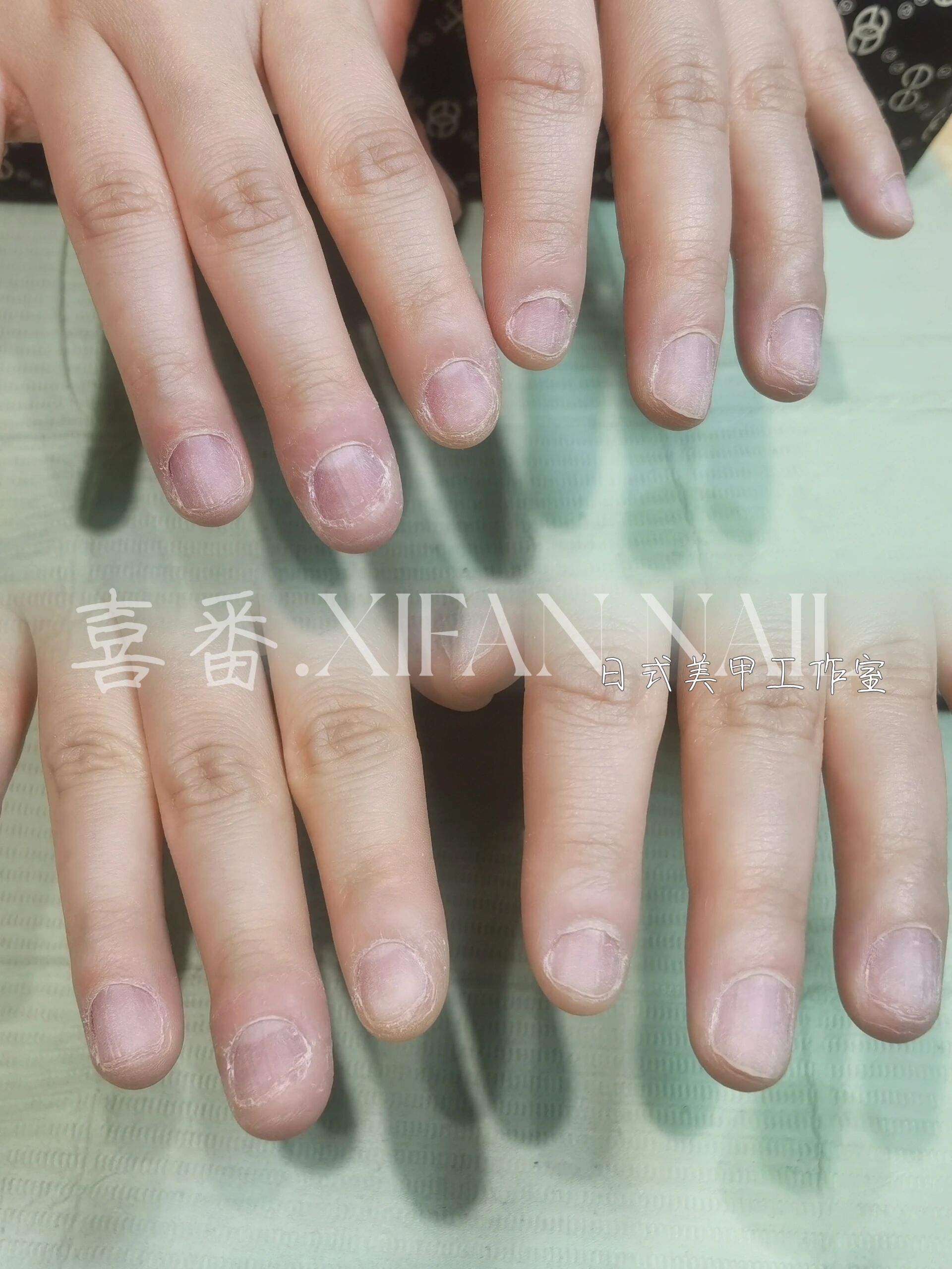 急,在线等,没有指甲怎么做美甲?