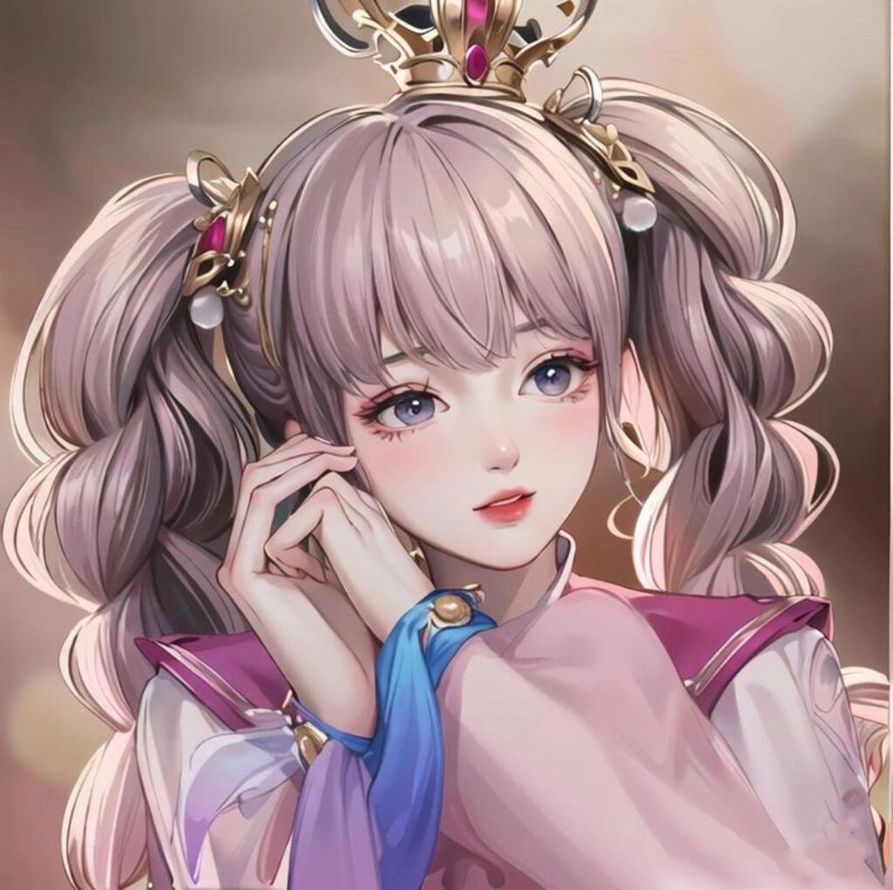 甜皇后田钰ai图片头像 9815水印 图片头像  美图秀秀