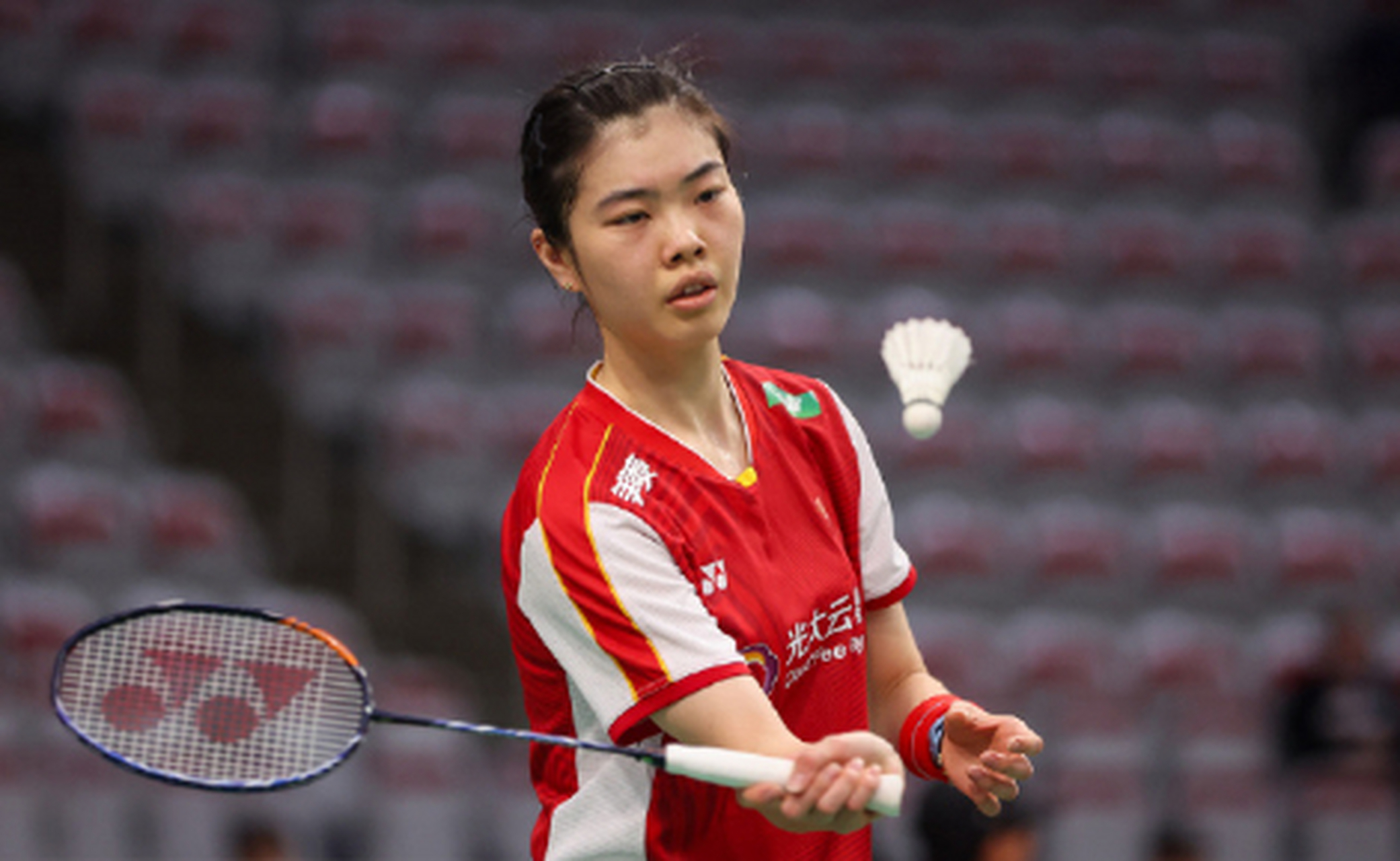 2023年美国羽毛球公开赛#  国羽女单:高昉洁 21-13,21-10 瑞秋