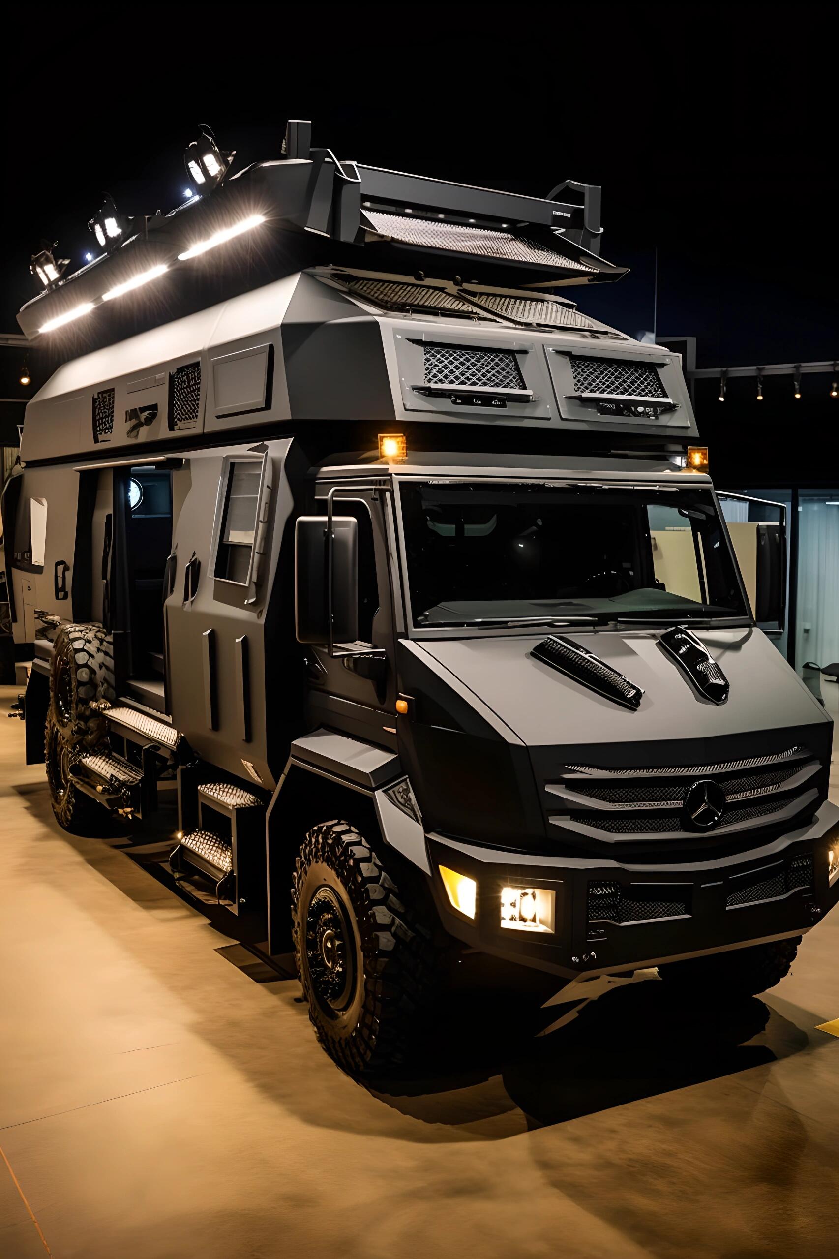 房车届的天花板,据说是移动宫殿