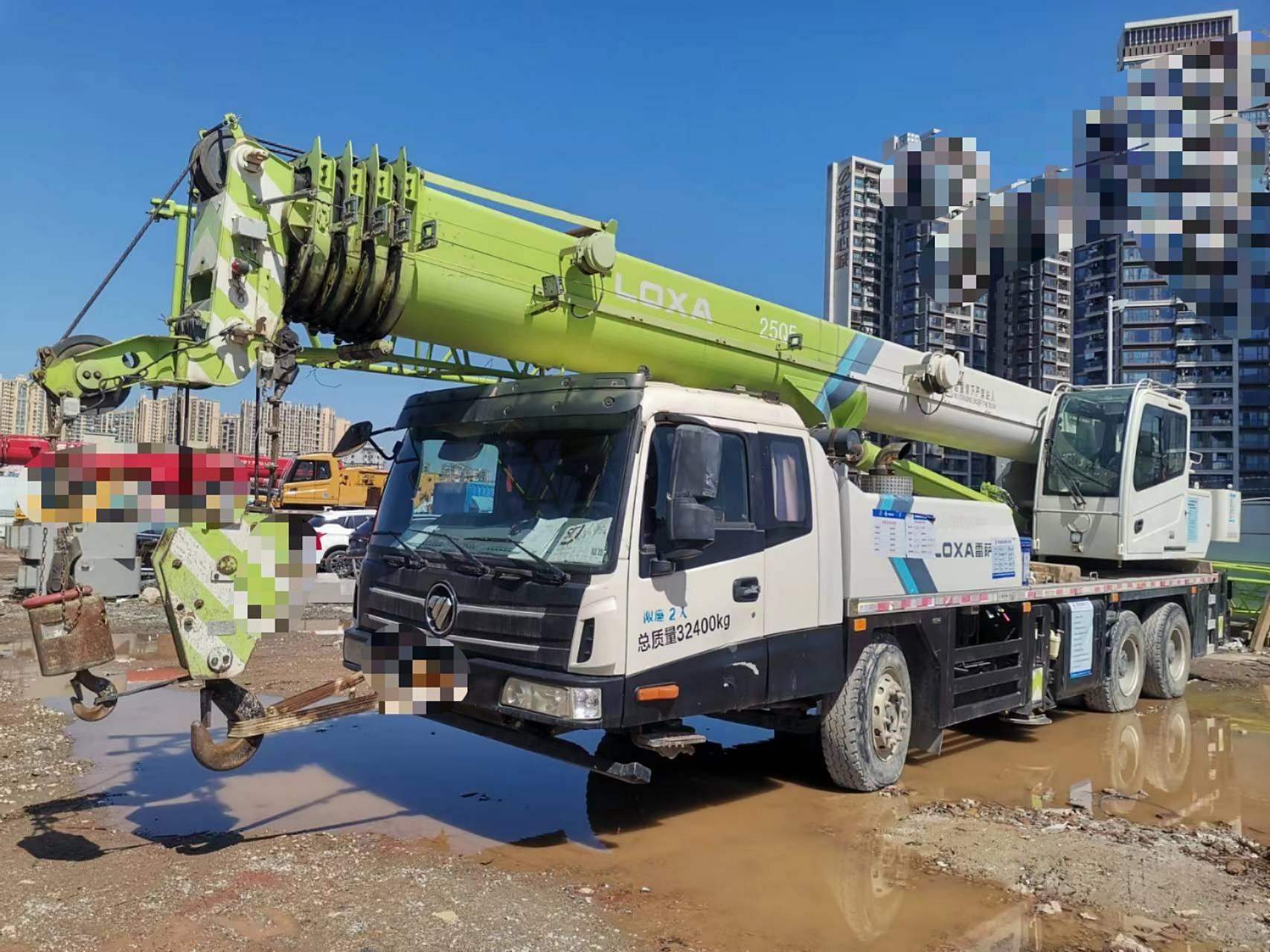 19年1月出厂7月上牌,福田雷萨25q5,臂长41.