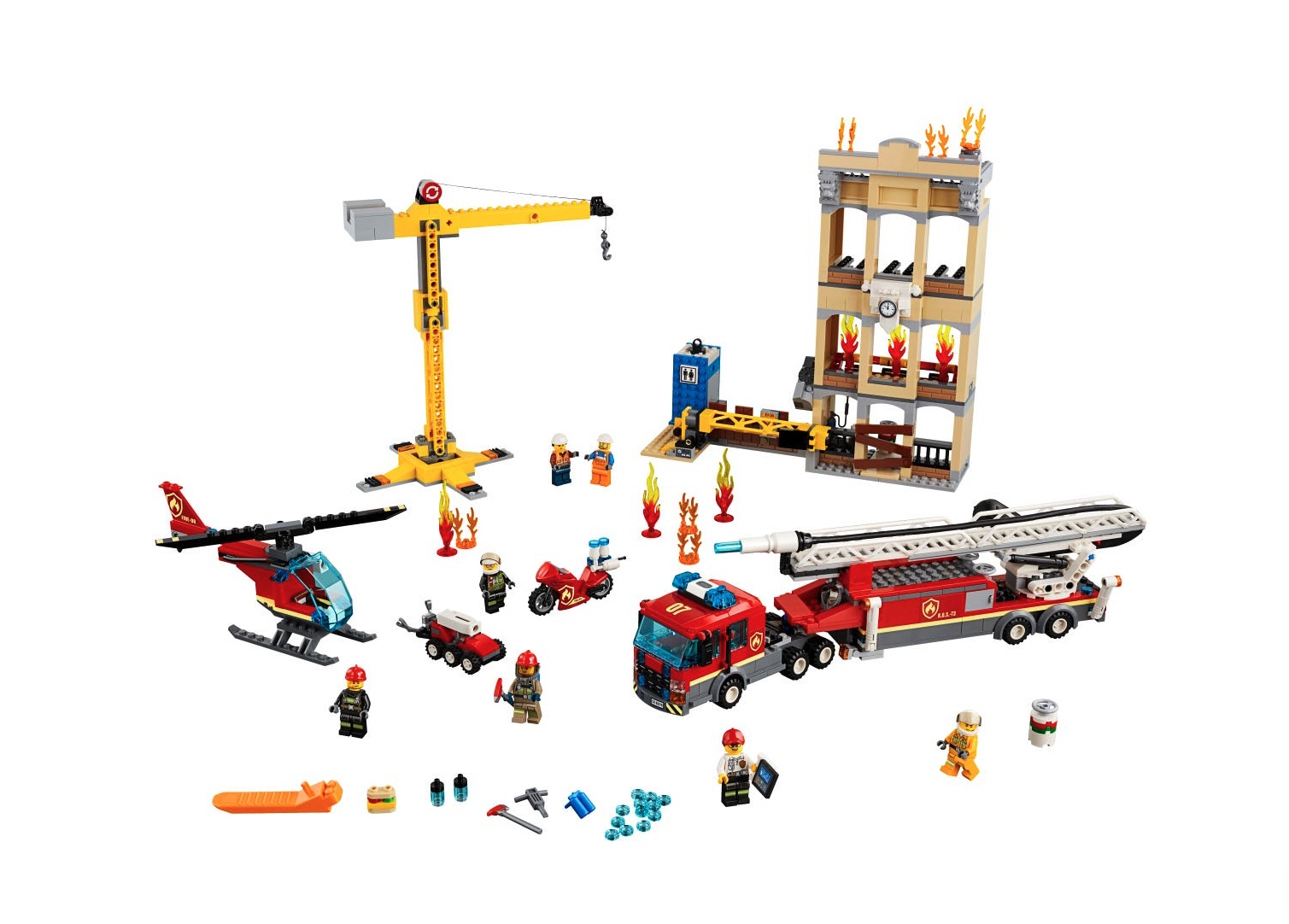 乐高60216消防:城市消防救.@查理的砖场的动态