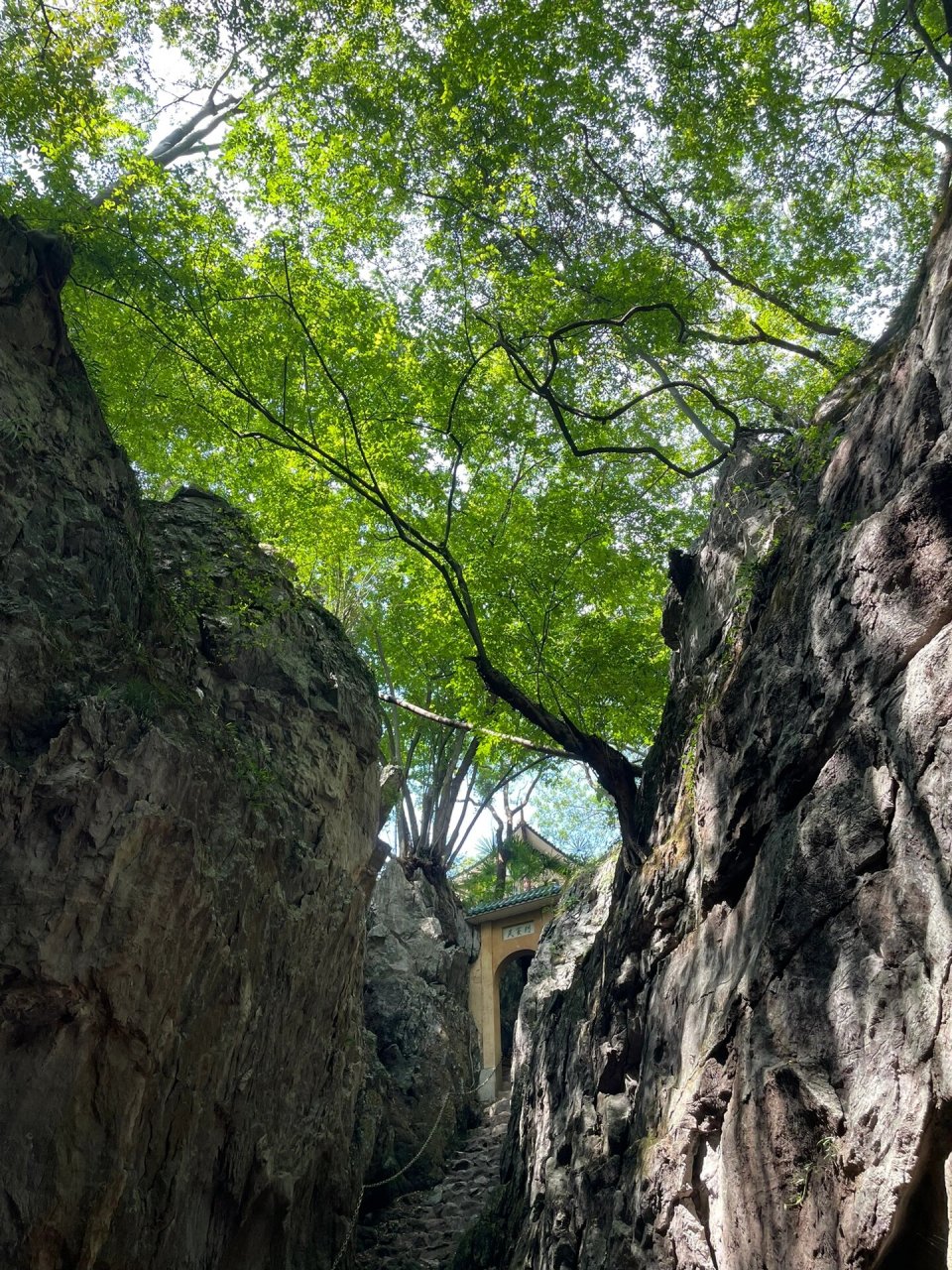武汉周末户外遛娃——江夏白云洞&八分山 白云洞可以直接开车到景区