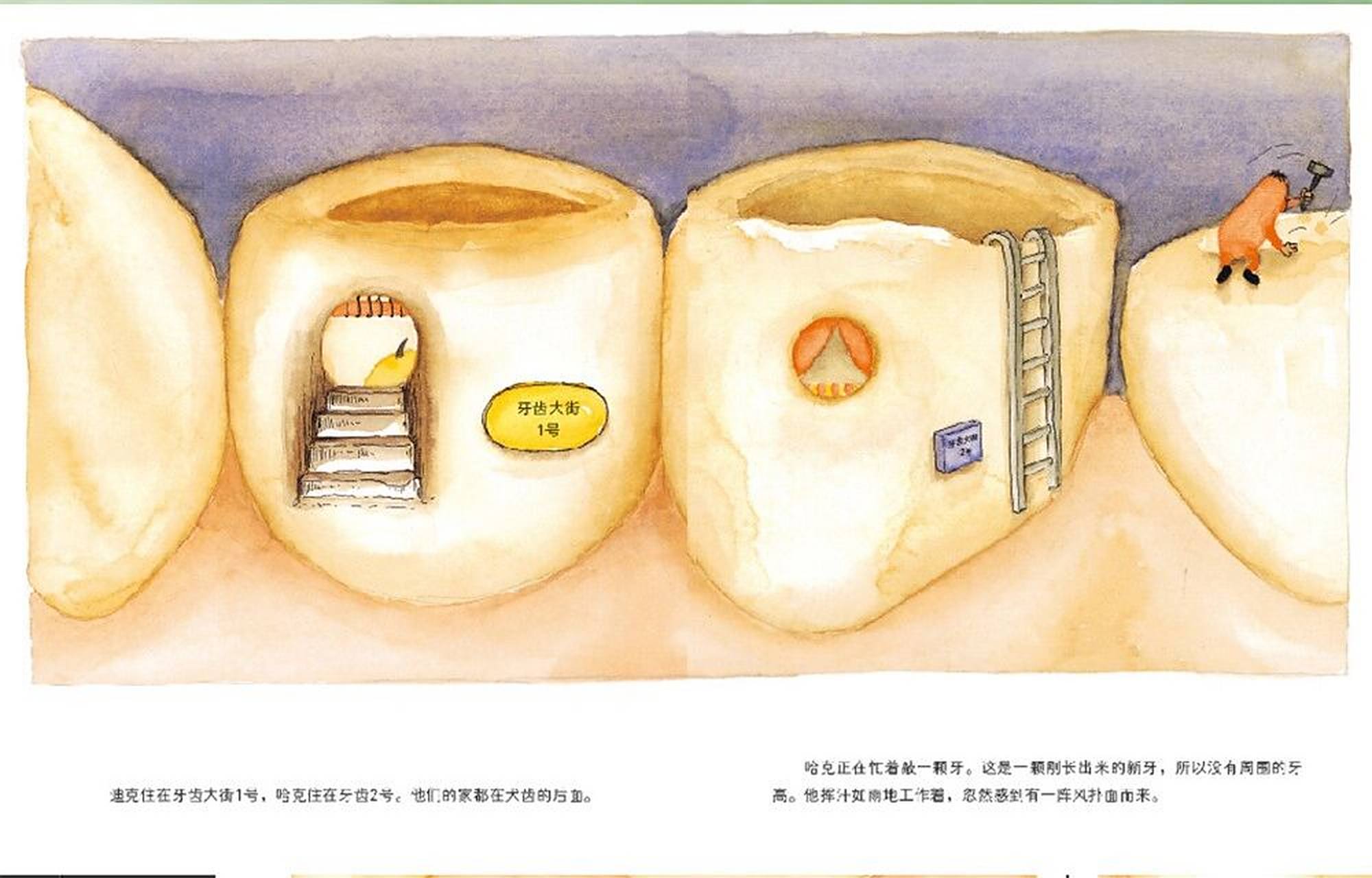 绘本解析——《牙齿大街的新鲜事》 【推荐理由】 神奇科学绘本,结合