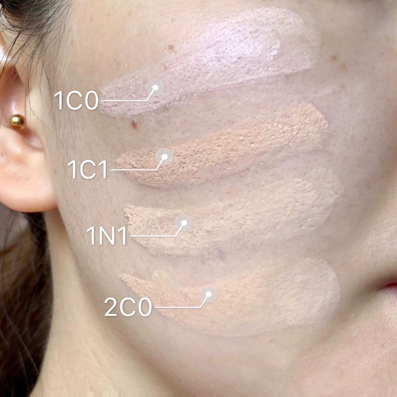 雅诗兰黛dw粉底色号选择 本人白皮,没什么血色那种,图片苹果后置相机