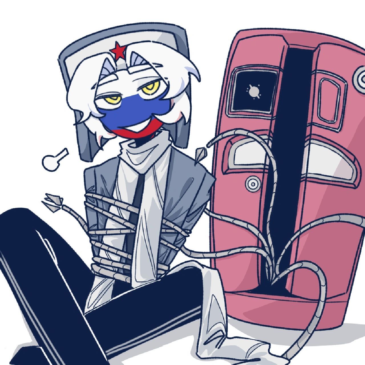 【ch/俄】周末快乐(摸鱼摸爽) 诺拉烧到我xp了010101 本来打算