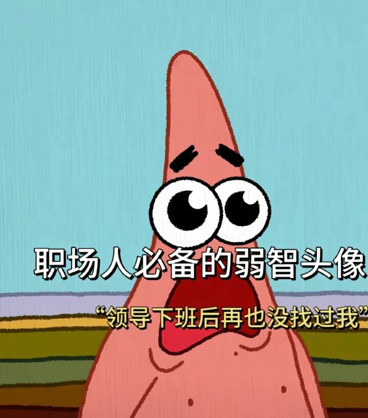 职场人必备的弱智头像