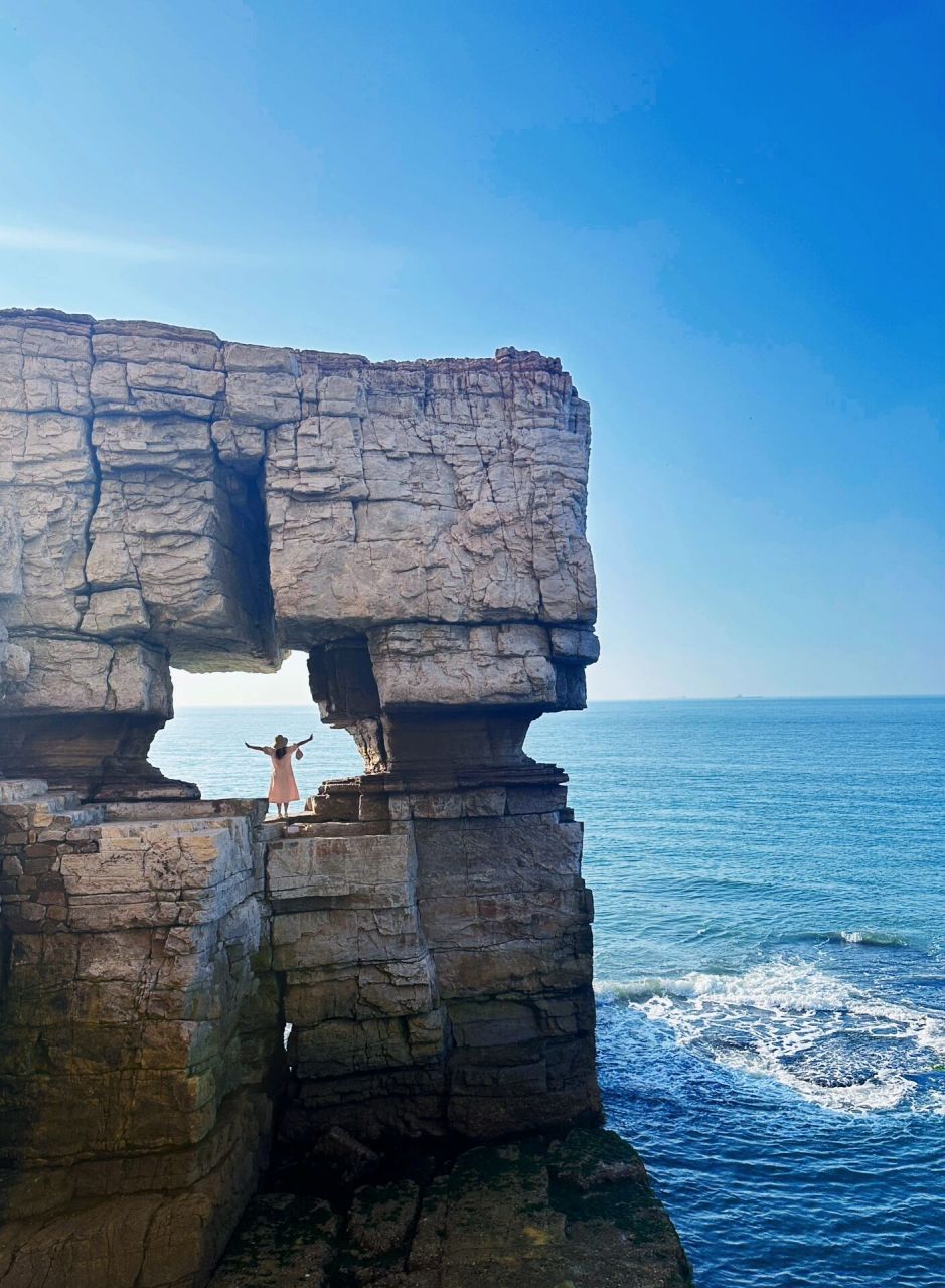 烟台旅行之大黑山岛 我可太喜欢这个小岛了 人少景美还出片 住在小岛